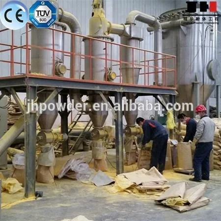 Macchina separatrice per classificazione dell'aria centrifuga