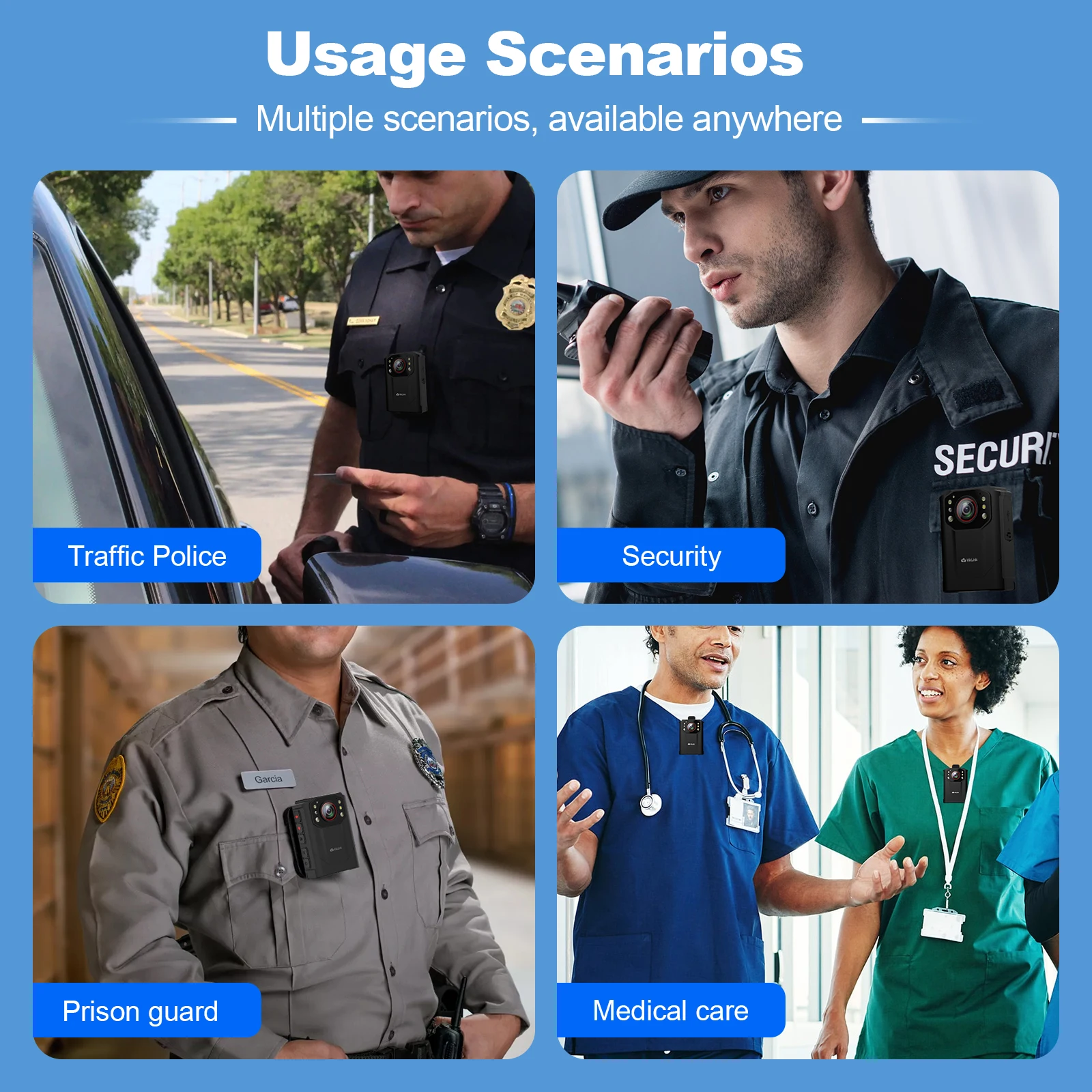 كاميرا Viklink HD الرياضية بالأشعة تحت الحمراء البعيدة للرؤية الليلية GPS كاميرا الحركة المقاومة للماء مسجل الوسائط MicroSD للأنشطة الخارجية
