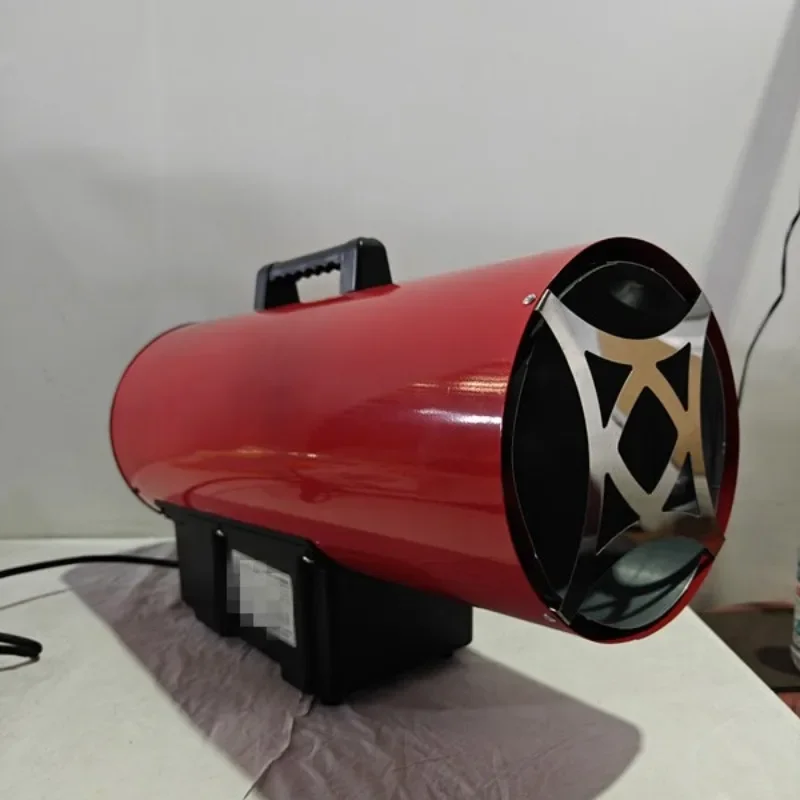 Manual ignition portable natural gas heater