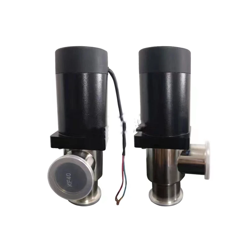 High Vacuum Angle Valve  Shutter Valve All Metal Angle Valve