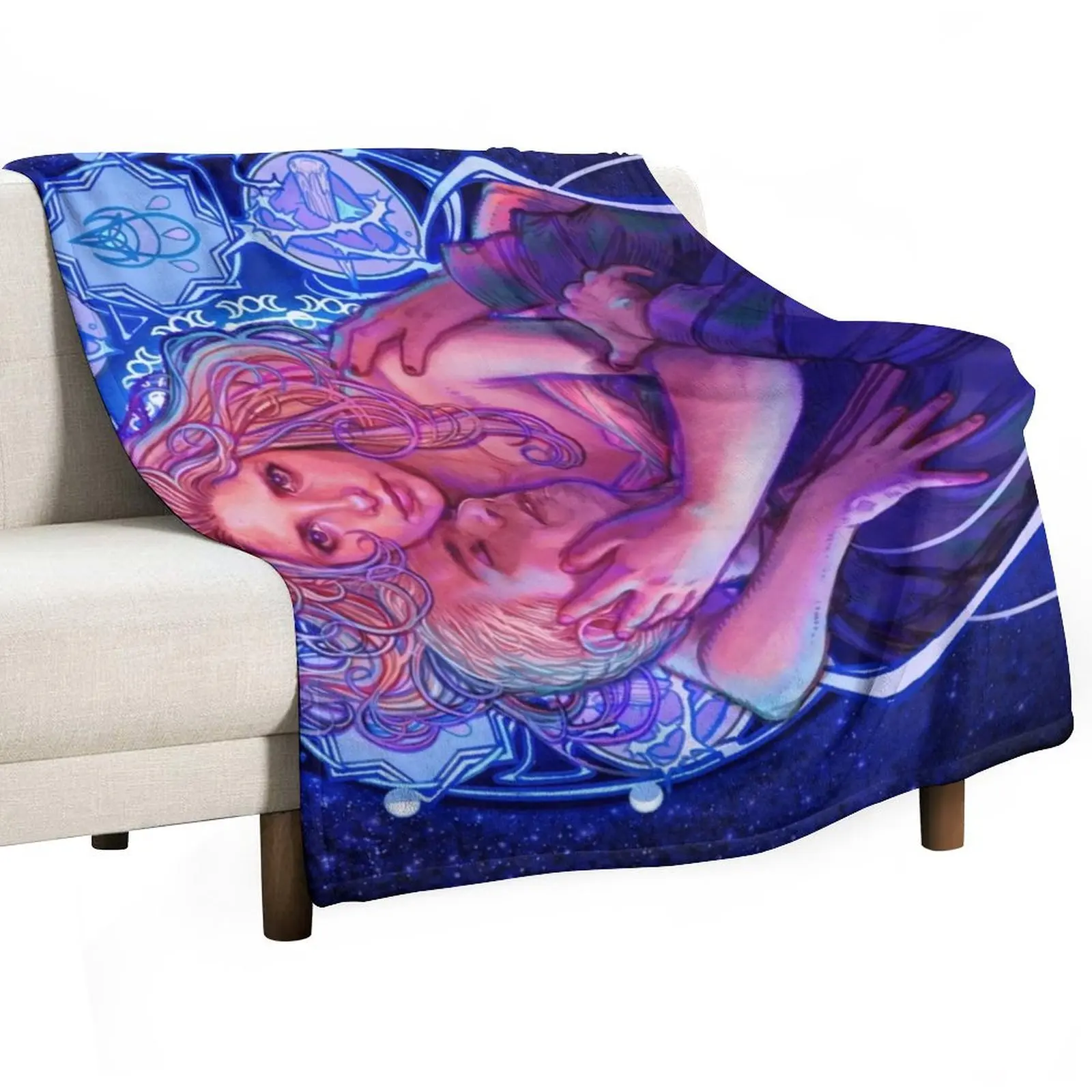 

Spuffy Stars Throw Blanket Hairys Vintage Giant Sofa Kid'S Blankets