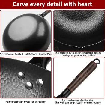 6 nejlepší prodej velký wok - №4