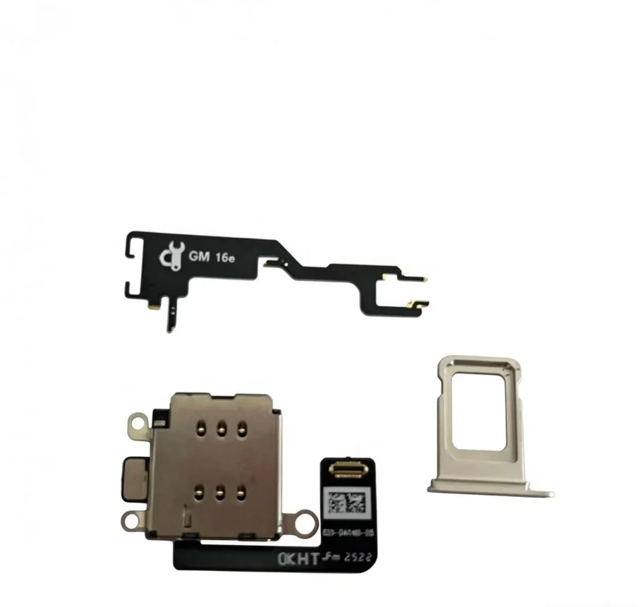 IP16E Built-in DB MEP Flex with card slot and with Black tray and white tray for iphone16E