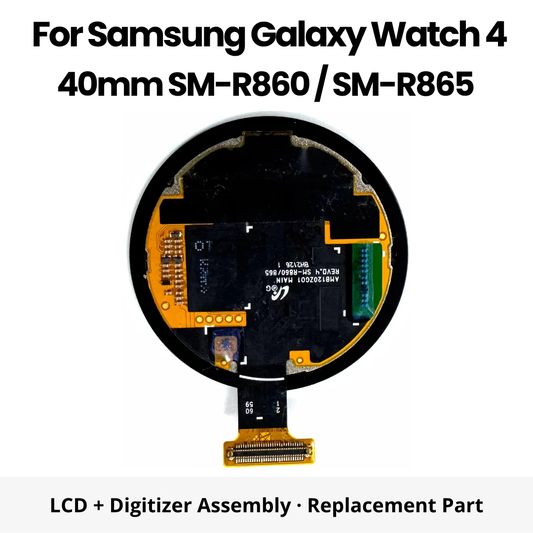 For Samsung Galaxy Watch 4 SM-R860 SM-865 40mm Screen Replacement LCD Touch Display Digitizer