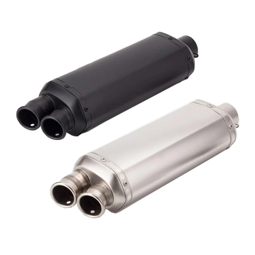 Hot Sale 51mm Universal Dual Escape Motorcycle Exhaust Muffler Performance tubos de escape moto High - Efficiency