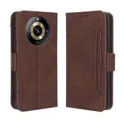 Wallet Cases For Realme 11 Pro Plus 11Pro 5G 11 Pro+ Case Magnetic Closure Book Flip Cover Leather Card Photo Holder Phone Bags