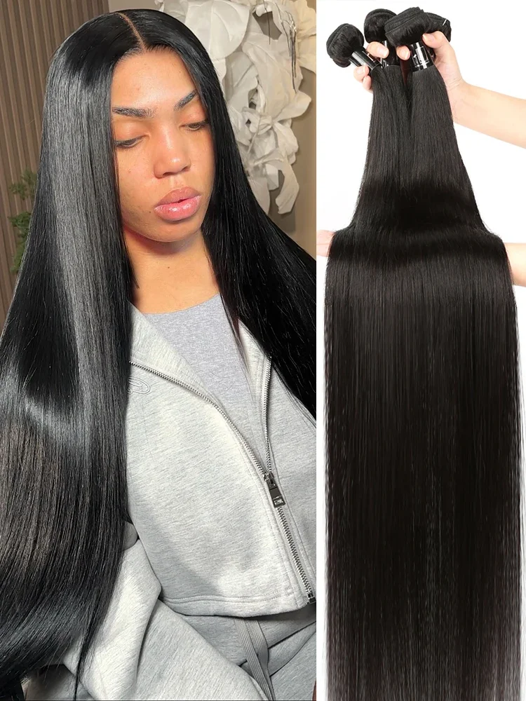 30 Inch Bone Straig…