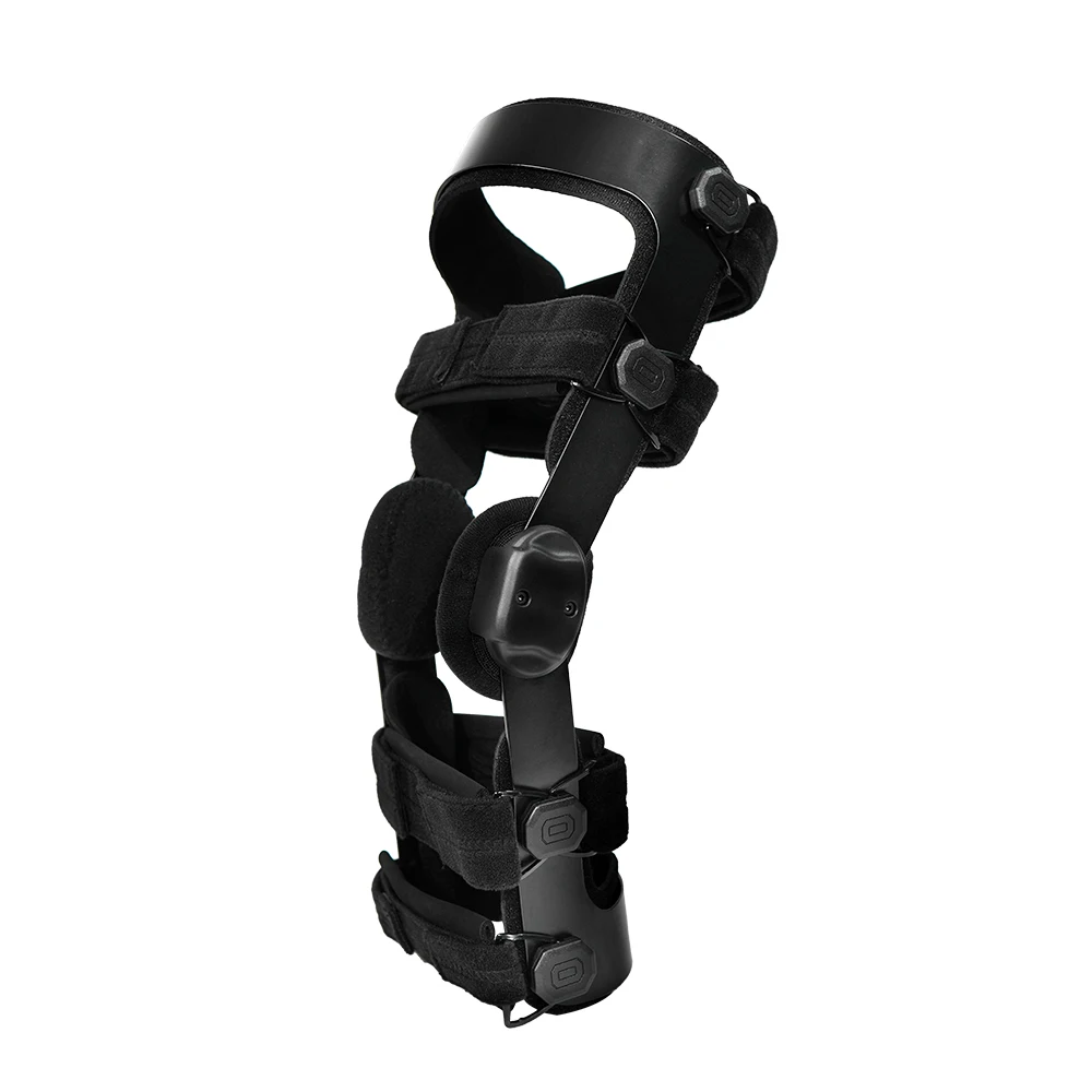 Dual Upright Knee Brace and Lateral Pain Relief Protective Knee Support