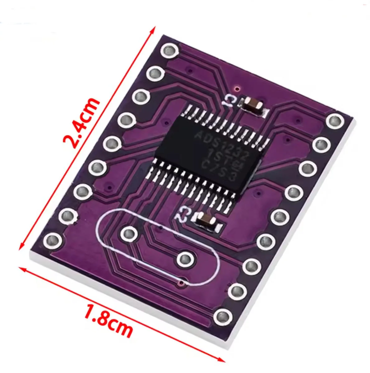 CJMCU-1232 ADS1232 24-bit Ultra Low Noise Analog to Digital Converter ADS1232IPWR For Arduino STM