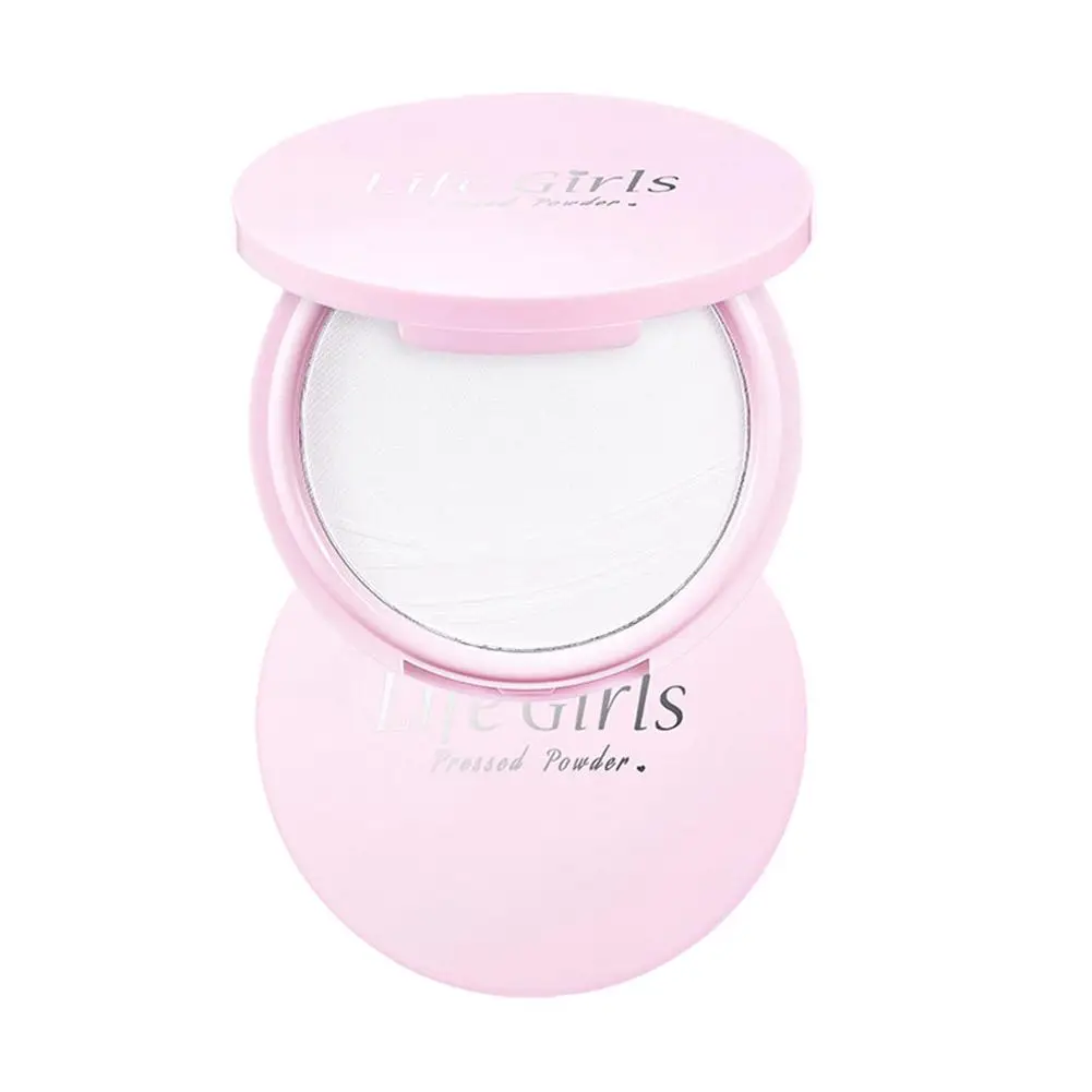 소프트 포커스 세팅 파우더 메이크업 누드 페이스 오일 컨트롤 투명 매트 브라이트닝 방수 프레스 루즈 파우더 화장품