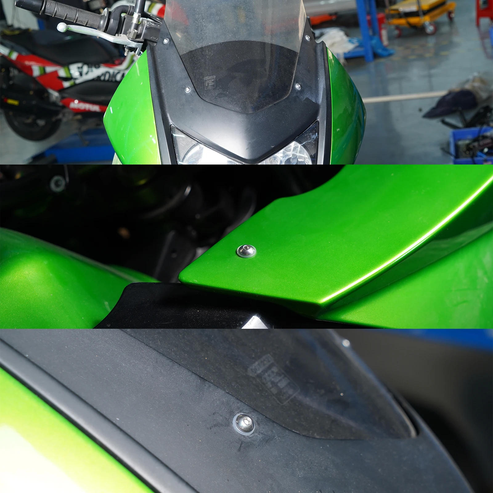 Steel Universal Motorcycle Bodywork Fairing Bolts Kit for Ducati Yamaha Suzuki Kawasaki Honda CBR600RR CBR900RR CBR1000RR
