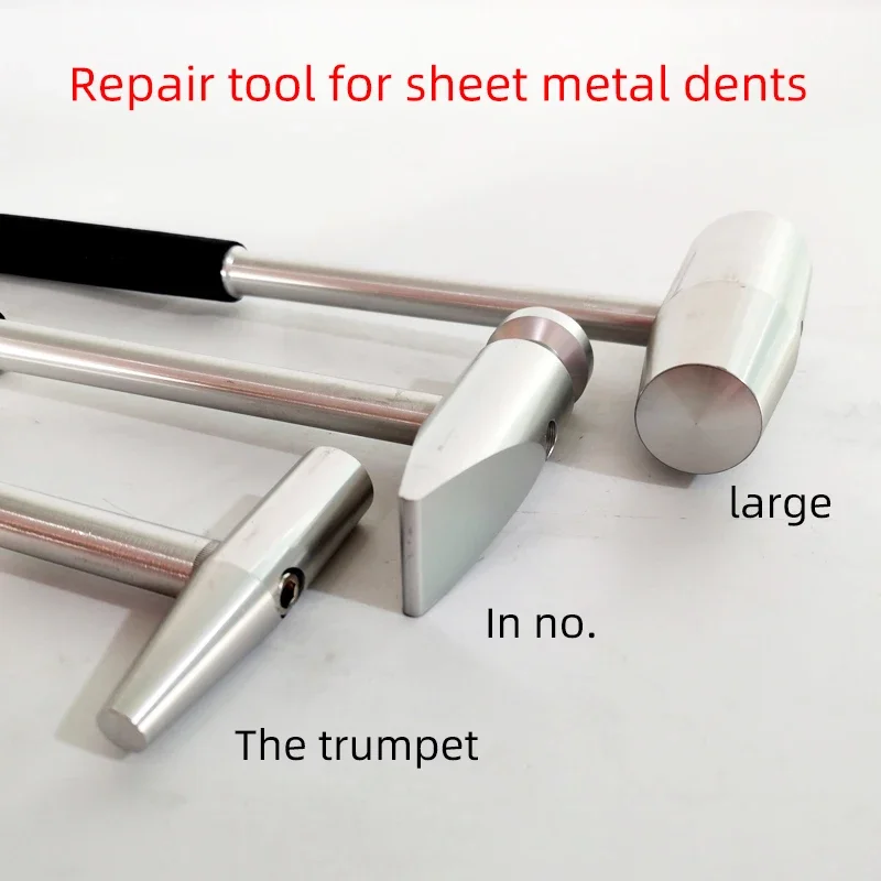 Aluminum Alloy Shaping Hammer Sheet Metal Dent Repair Tool Leveling Hammer Sheet Metal Hand Hammer Rust-Proof Aluminum Hammer