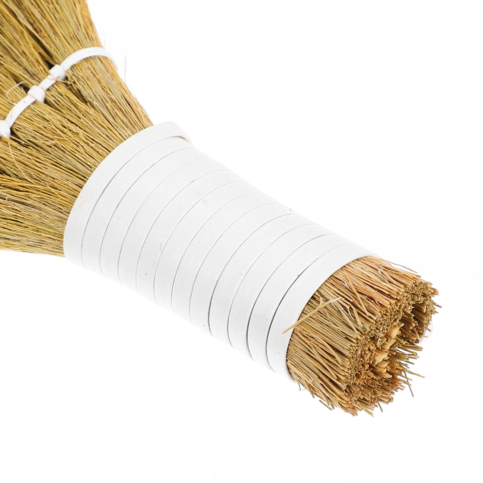 Petite balai Miscanthus portatif, brosse anti-poussière de bureau, balai de nettoyage de Table, matériau doux, conception compacte, nettoyage polyvalent du jardin