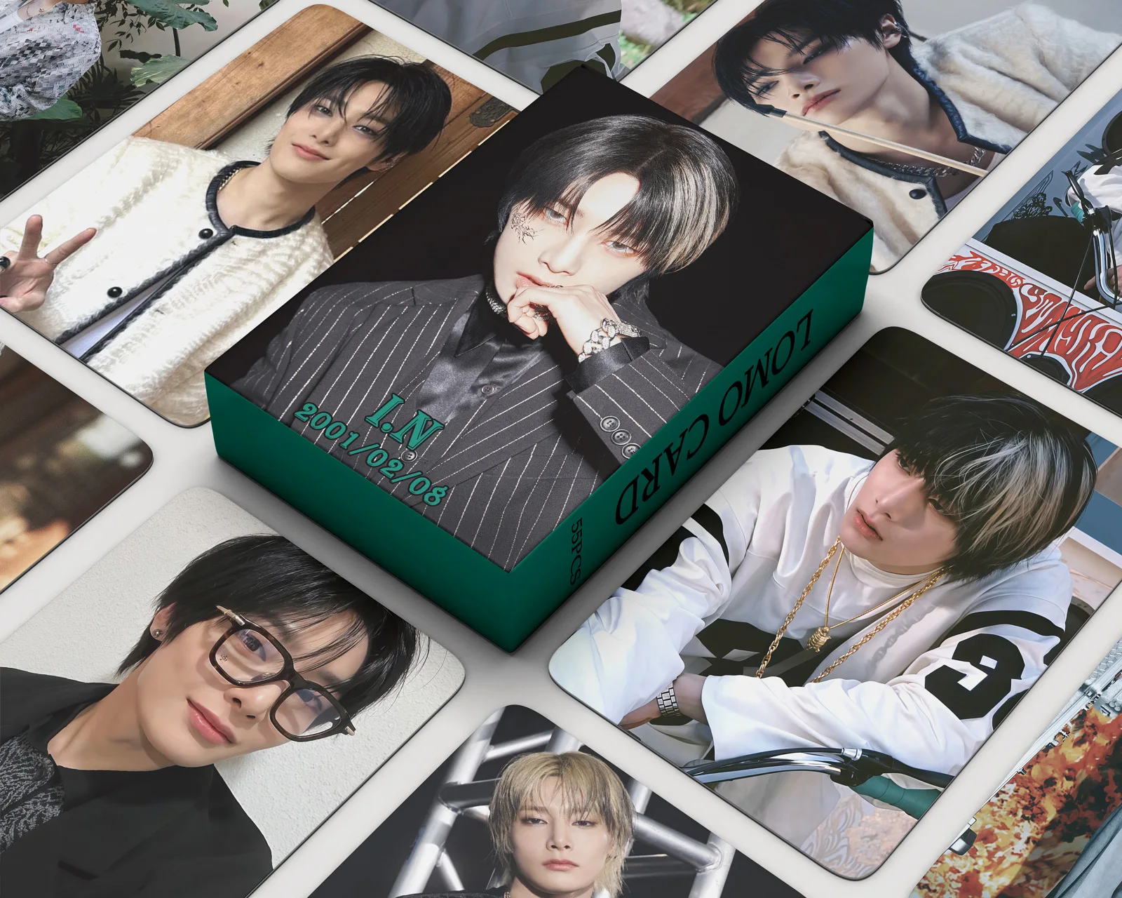 Nuevo 55 unids/set Kpop nuevo Album HOP tarjeta fotografia FELIX HYUNJIN Bangchan I.N tarjetas fotograficas estrella coreana