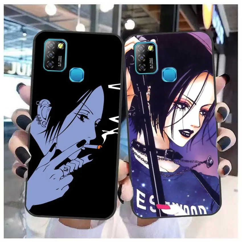 Nana Osaki on Purple Tie Dye Phone Case For Infinix CAMON 19 16 ZERO 30 X NEO 20 8 POVA 5 4 2 NEO2 NOTE 30 12 G96 11 10 8 Case