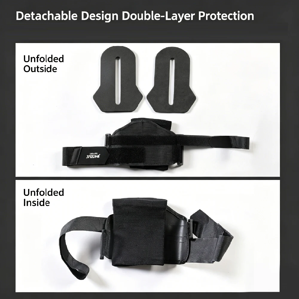 OZZOMM 1PCS Flexible Wrist Stabilizer Wrap - Adjustable Support Guard for Cheerleading, Athletic Use, Sprain & Strain Recovery