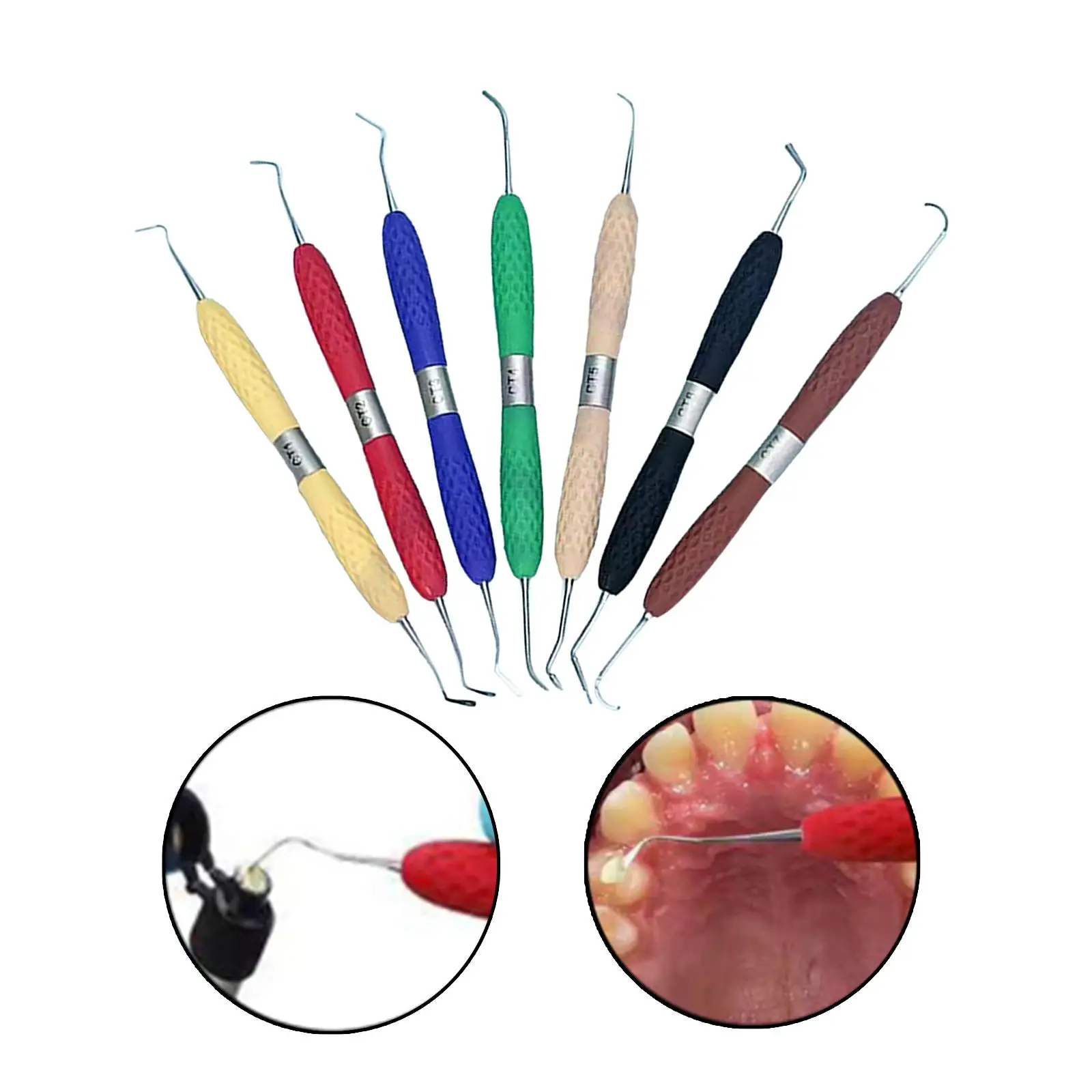 7Pcs Dental Composite Filling Instrument Composite Resin for Dental Hospital