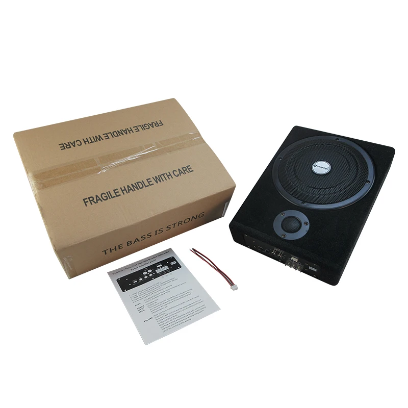 Car Audio Subwoofer   Active  Subwoofer  QP-R8  8inch  With Tweeter   and Amplifier