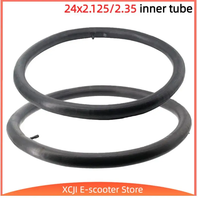 

Высококачественная прямая велосипедная камера 24x2.125/2.35 - подходит для детских велосипедов, складных велосипедов и небольших самокатов