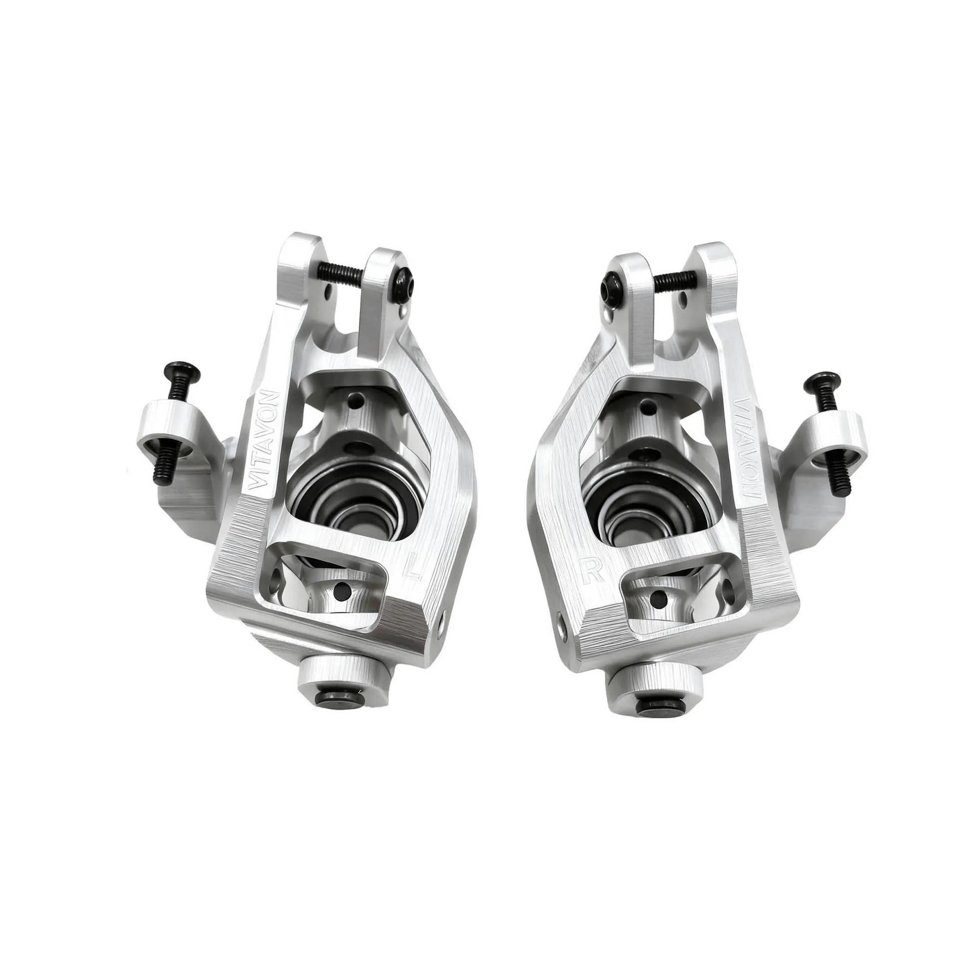 VITAVON CNC Alu7075 Front Knuckle+C Hub FOr TEKNO MT48 2.0 TKR9641&TKR9694