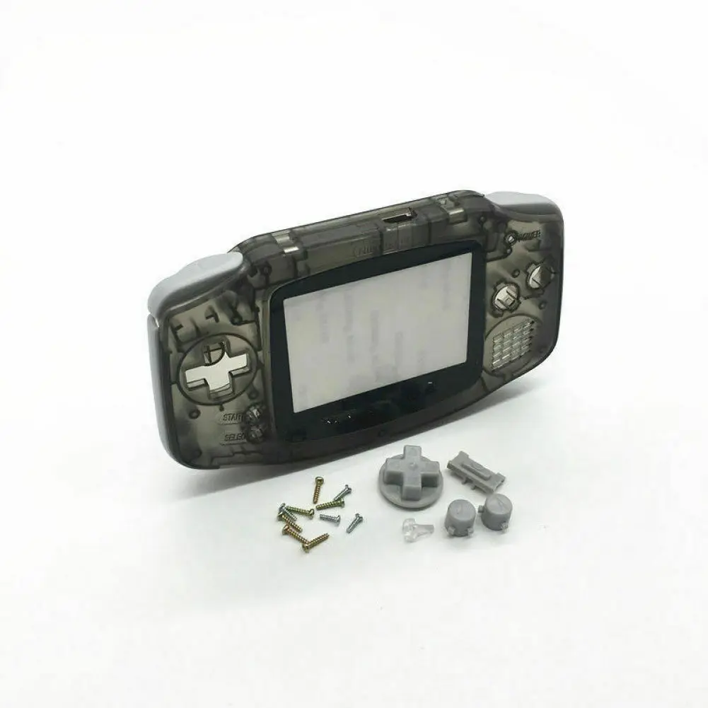 Replacement Housing Shell For Nintendo Gameboy Advance GBA Console High Quality Black Transparent Console Upgrade Accessories