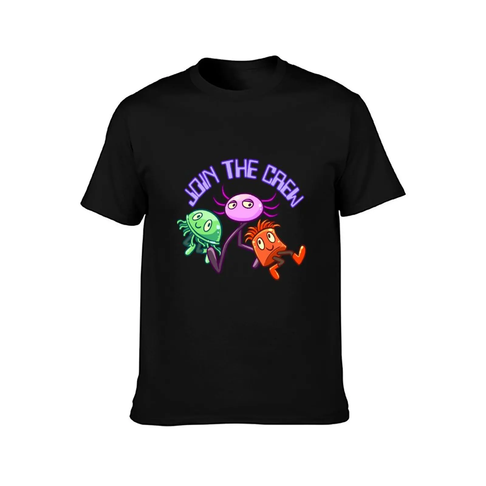 Kinitopet Kinito Pet axolotl Jade Sam stickers magnet T-Shirt Festival Casual Short Sleeve T-Shirt