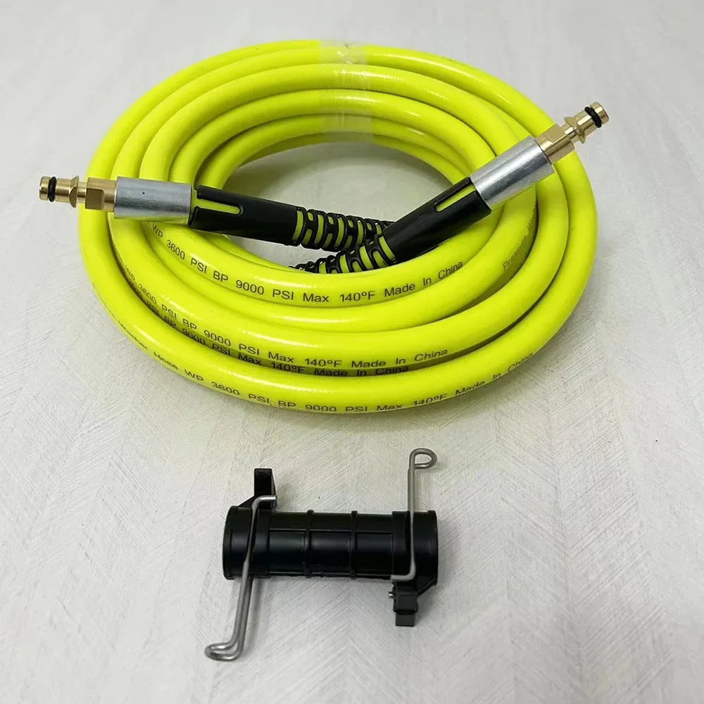 Super Flexible Pressure Washer Hose High Power Washer Extension Hose – Kink & Wear Resistant Car Water Hose for Karcher K2~K7