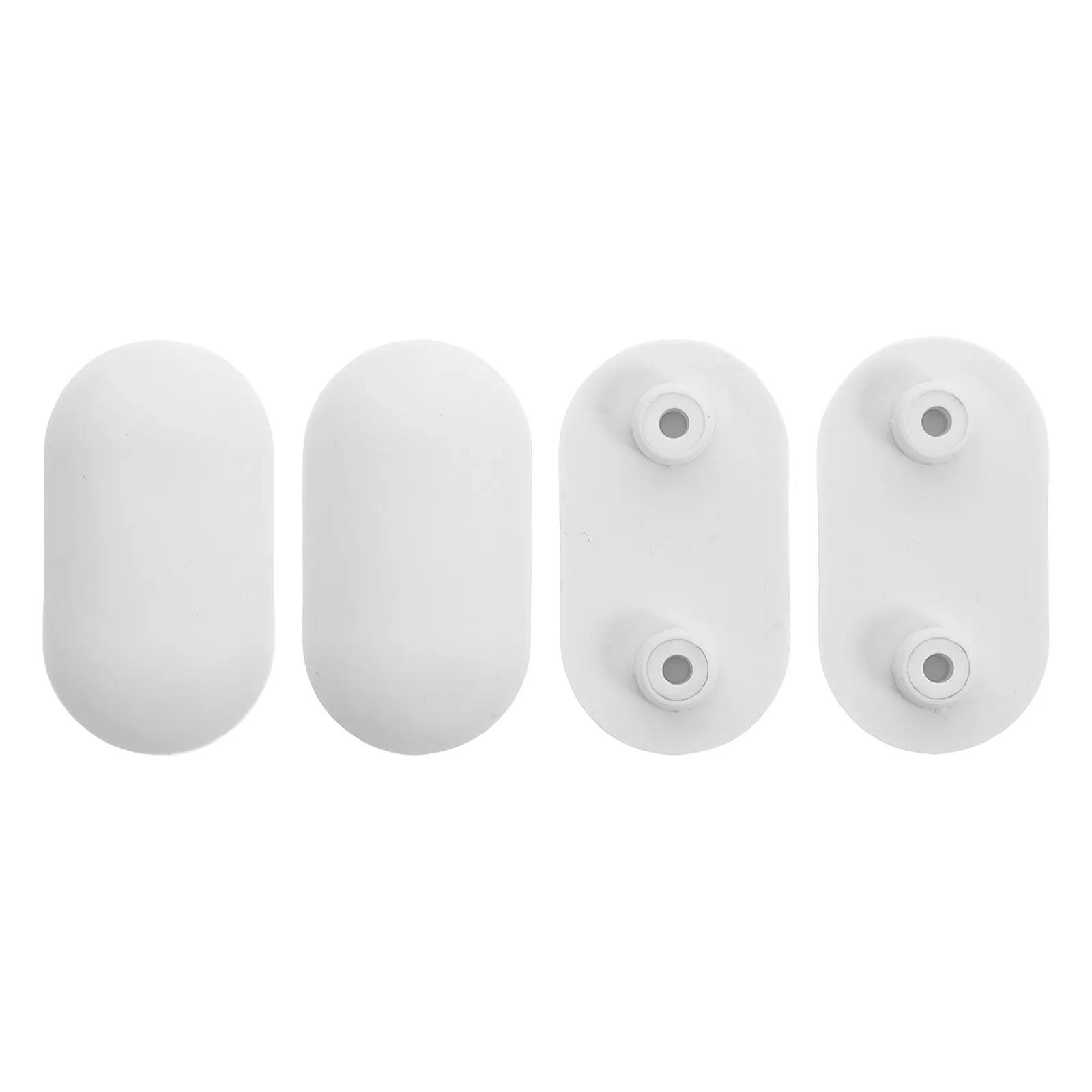 4 Pcs Silent Toilet Bumpers Seat Cushion Anti-collision Pads ABS Lid Damper Buffers