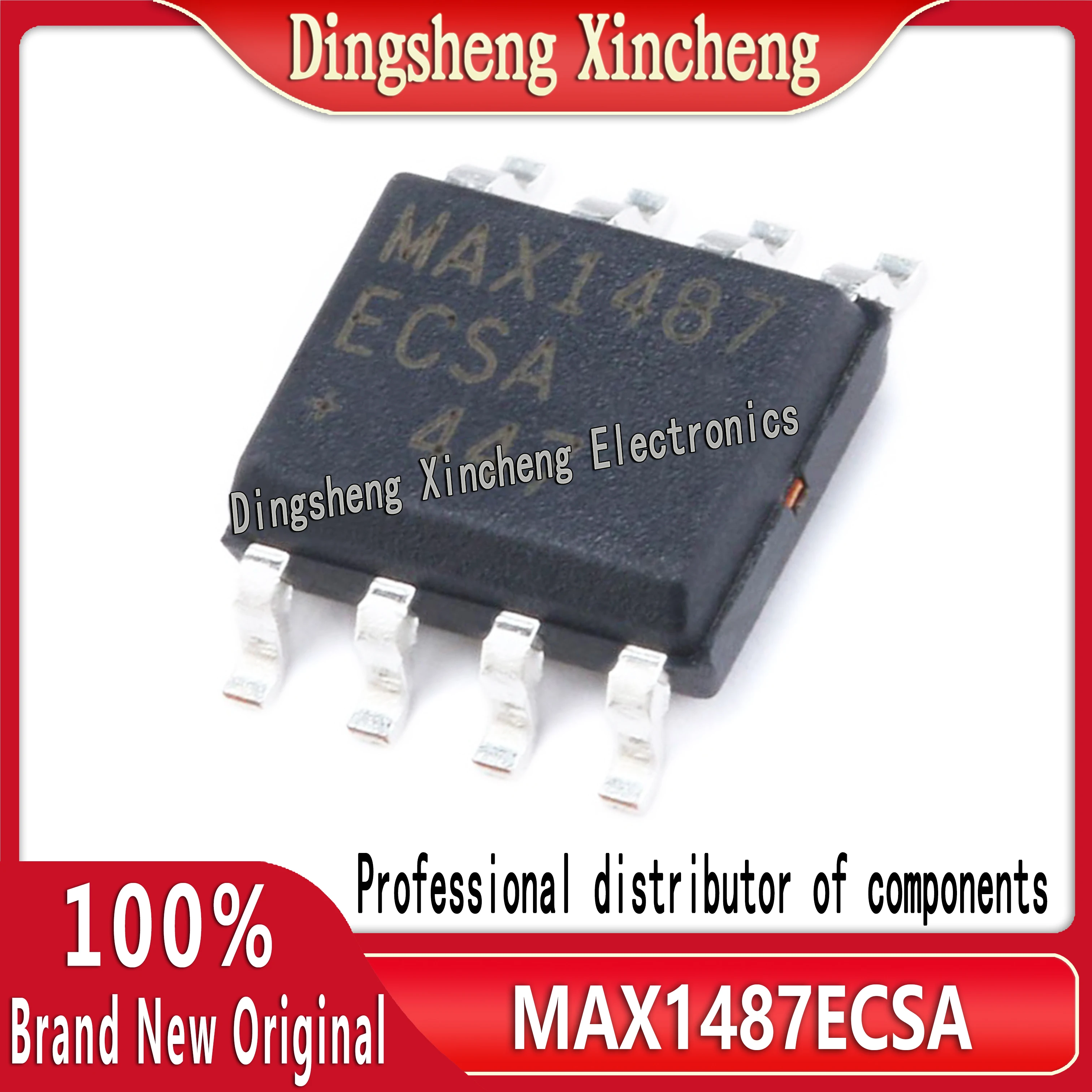 Original genuine MAX1487ECSA SOIC-8 RS485/422 transceiver interface chip