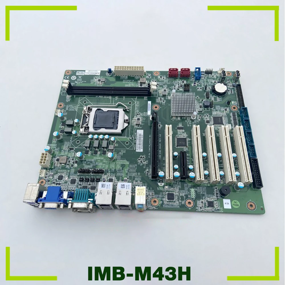 For ADLINK Multiple serial ports 5 PCI slots support 6 generation I3 I5 I7 cpus IMB-M43H