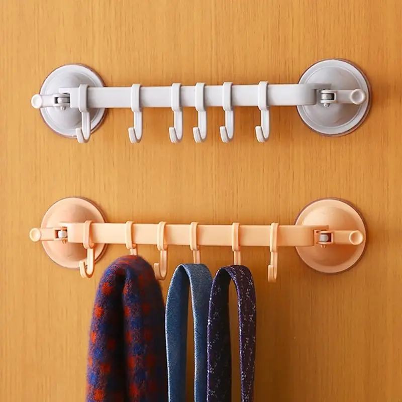 Suction Cup Hook Towel Coat Bath Robe Hook Wall Mount Waterproof Holder HX6C