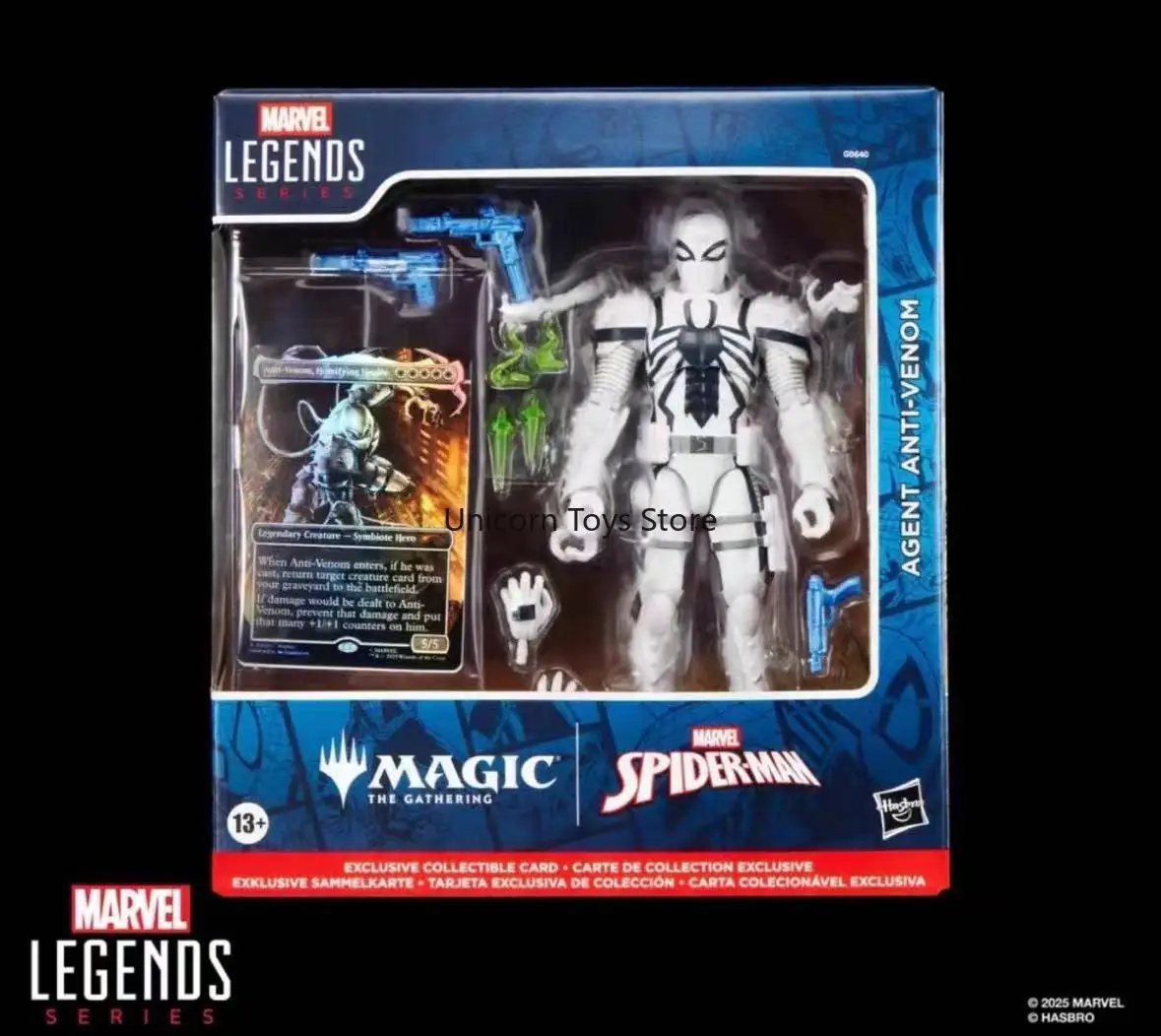 

In Stock Hasbro Magic Co-branded Anti-Venom Agent 6-inch Action Figure with Exclusive Card