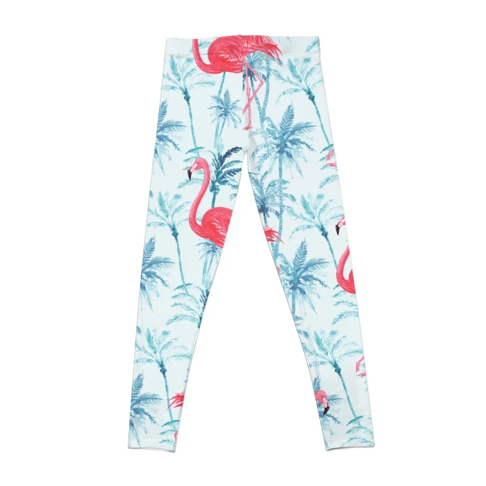 Flamingo 'S In Het Paradijs Leggings Actief Dragen Voor Fitness Damesleggings Sport Voor Push-Up Damesleggings