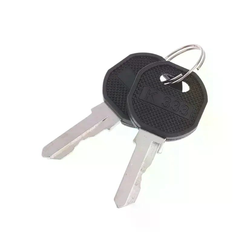 2 PCS K333 KEYS Caravan Locker Key For Emka EK333 Elddis Front Gas Locker Key EK 333 MS300 Series Cabinet Lock Key