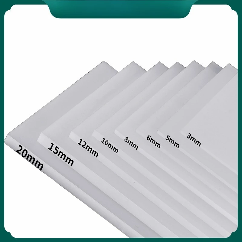PVC Foam Board Handmade Model Making Material Plastic Flat Board For DIY Building Model Materials Thickness 3mm~15mm
