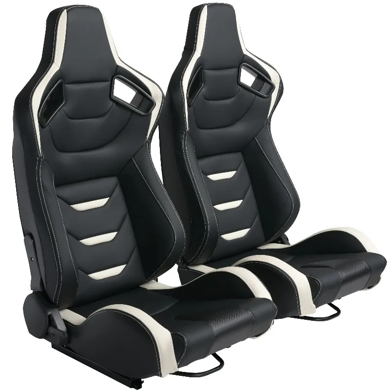 

Universal Recumbable Black PVC Carbon Exterior Leather Barrel Racing Seat