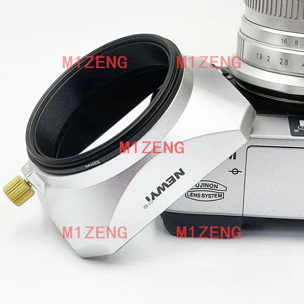 Protetor de Lente Universal Prata 37/39/40/5/43/46/49/52/55/58mm para Lentes de Câmera DSLR e Mirrorless, Filmadora DV