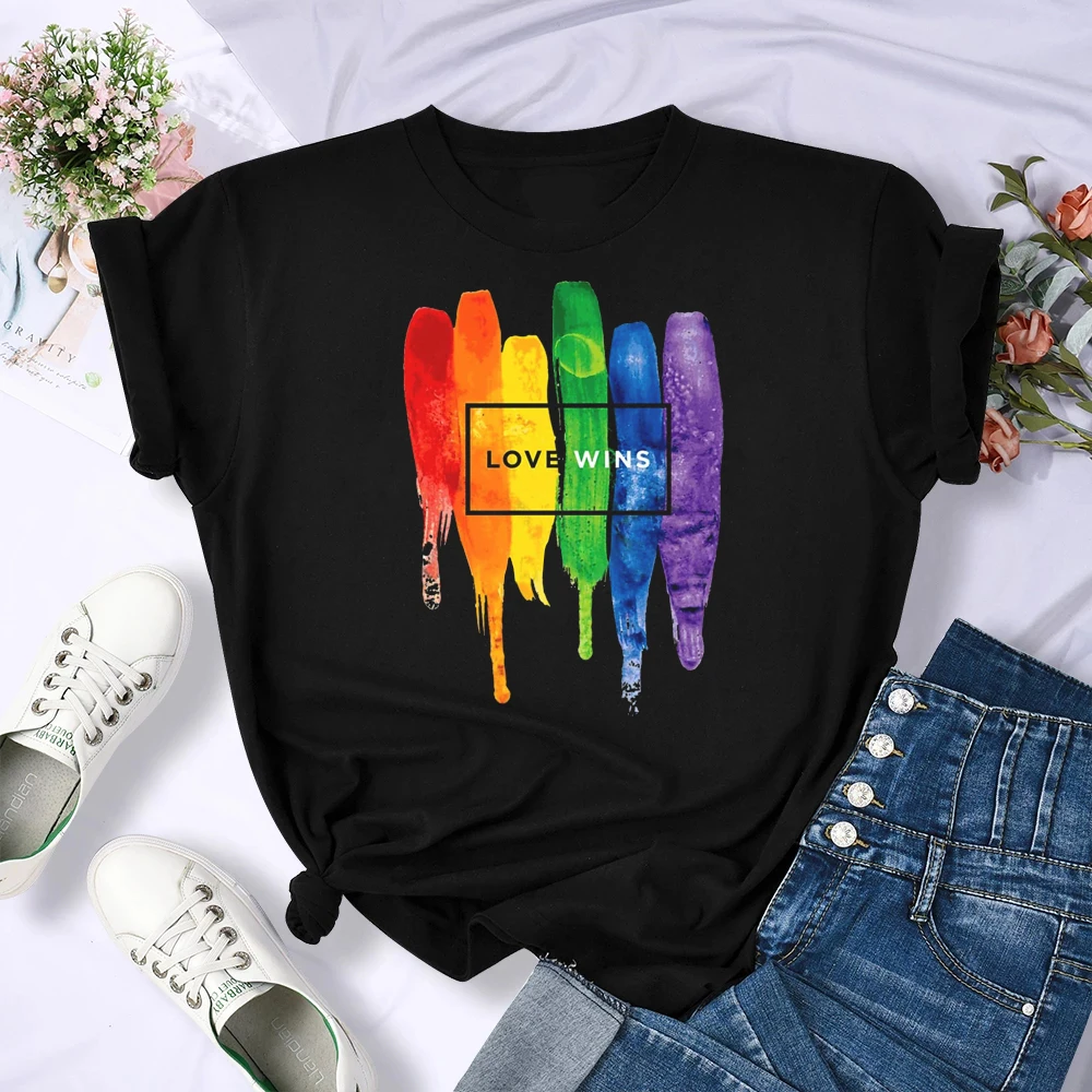 

Summer New Fashion Graphic Print Lgbt T Shirts Women Funny Tshirts Casual Short Sleeves Tops Tees Female Unsiex Clothes