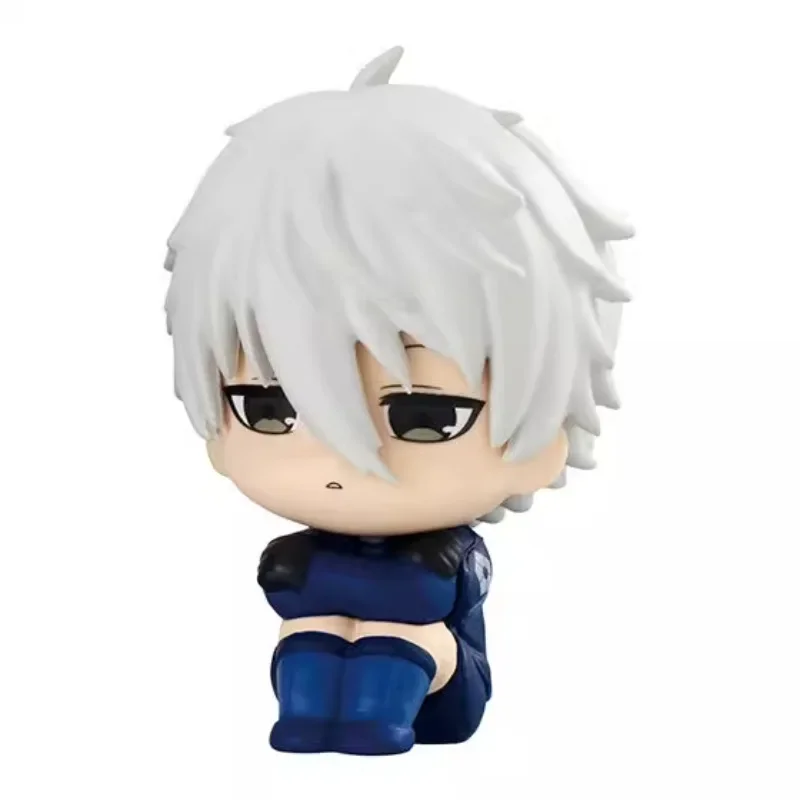 

BLUE LOCK Gashapon Toys Chigiri Hyoma Bachira Meguru Isagi Yoichi Rin Itoshi Nagi Seishiro Q Version Figure Model Ornaments Toys