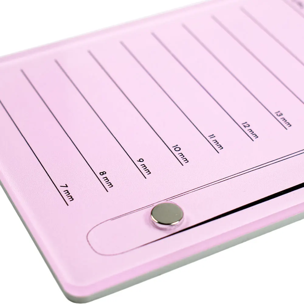 GUGCGV 1Pcs Eyelash Holder Eyelash Extension Glue Pallet Acrylic Board for Lashes False Eyelashes Pad Lash Makeup Tools