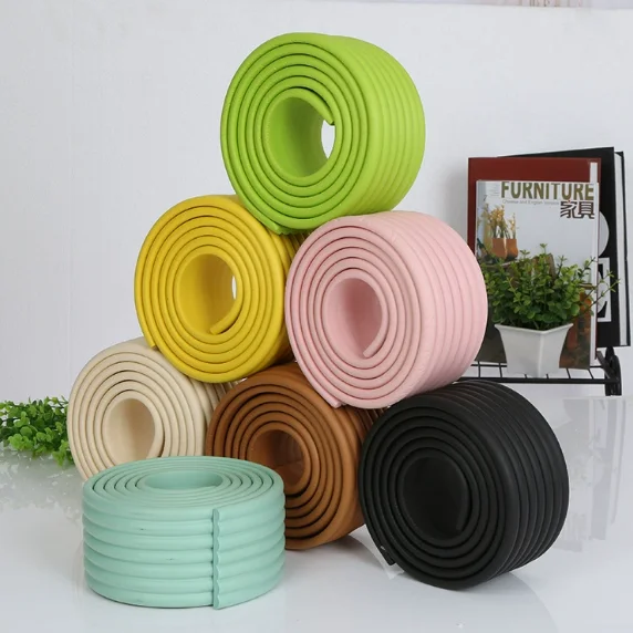 

2M Baby Safety Protection Strip Table Corner Protector Desk Edge Guard Strip Furniture Corners Children Safety Foam Protection