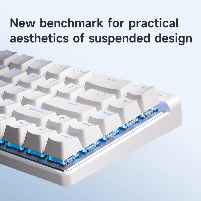 MCHOSE Ace68 Sakelar Magnetik Berkabel Udara 0.01Mm 128K + 8K Keyboard Gaming Mekanis