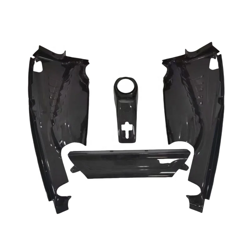 

For Ferrari F8 Tributo OEM Style Dry Carbon Fiber Engine Compartment Cover Plate Rear Interior Trims