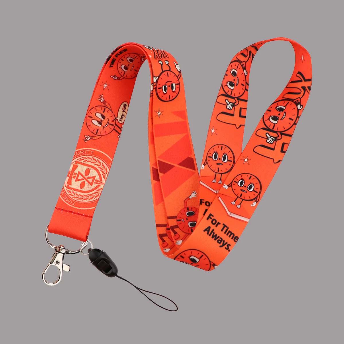 

Vintage Clock Neck Strap for Keychain Gym Mobile Phone Straps Hanging Rope Lariat Lanyard Keyring Accessories Gifts