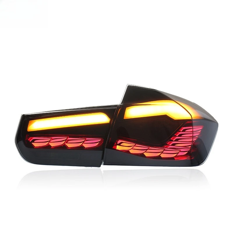 

Suitable for 12-18 bm 3 Series F30 tail light assembly modified dragon scale F35LED running water turn signal