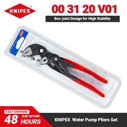 KNIPEX 00 31 20 V01 Set of Water Pump Pliers 87 01 180 & 87 01 250 High Quality and Extended Service Life