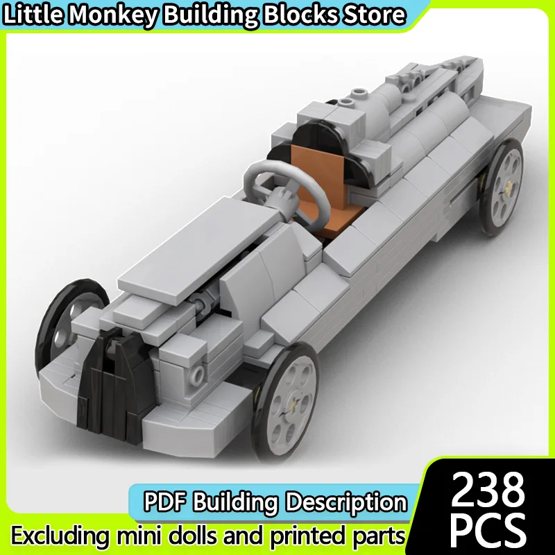 

Speed Racing Car Model MOC Building Bricks Single-Seat Open-Wheel Racing Modular Technology Children Holiday Gifts Assemble Toys
