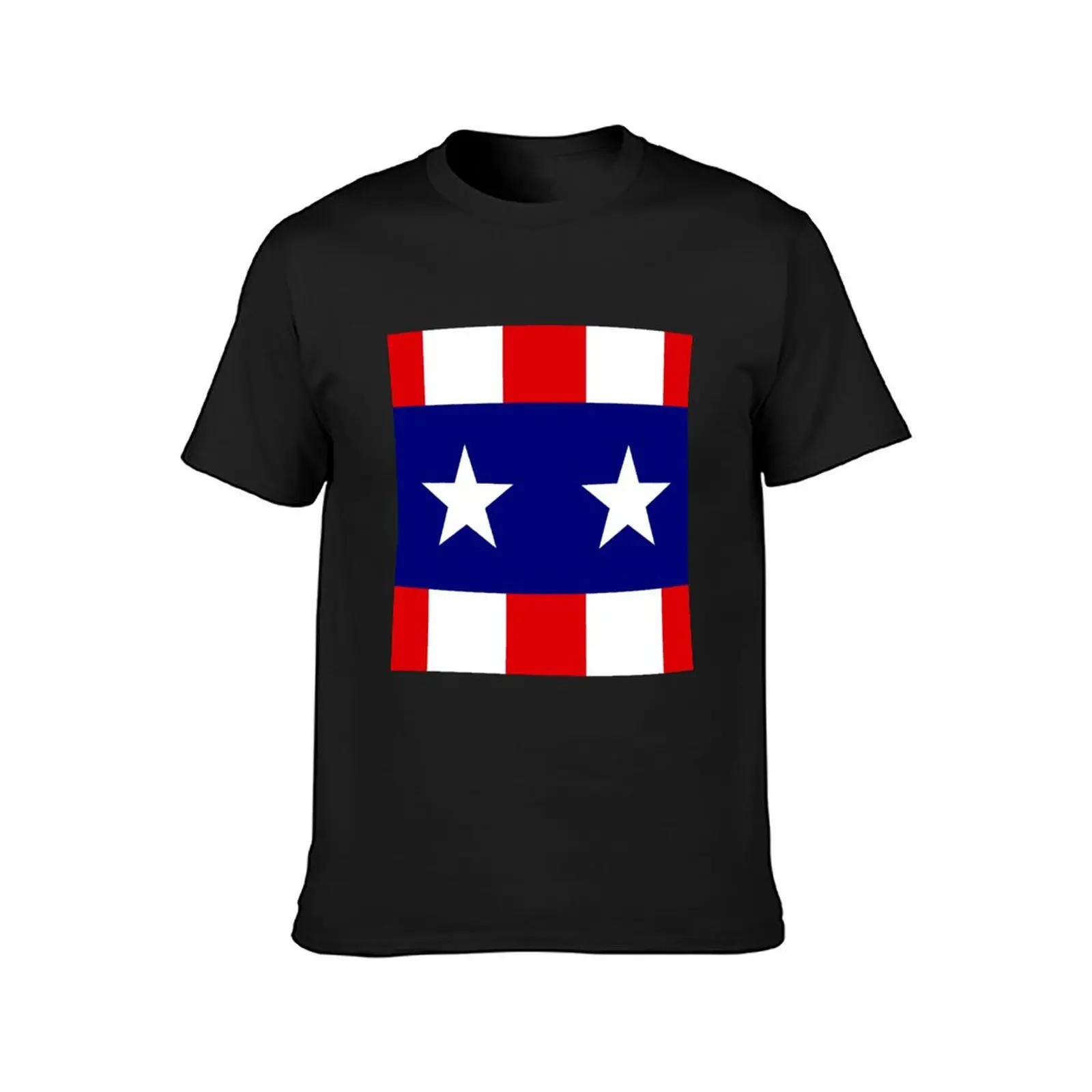 Patriotic Stars and Stripes on Tops, Shirts, Skirts, Dresses T-Shirt hippie clothes customs oversizeds mens t shirts pack