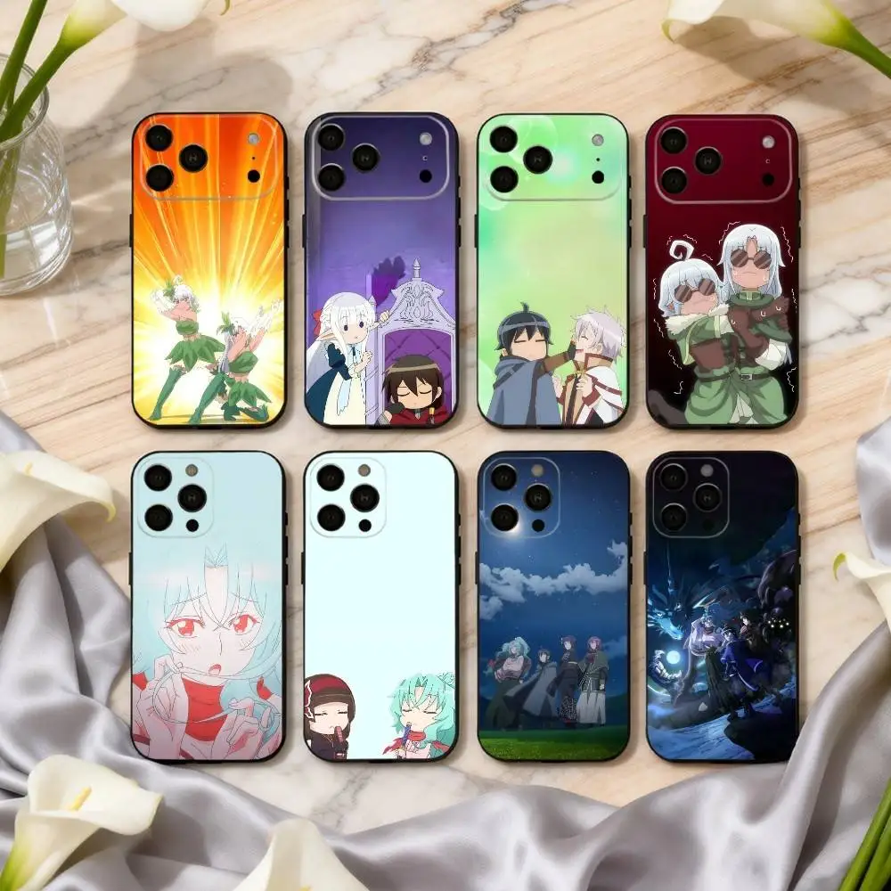

T-Tsukimichi M-Moonlit F-Fantasy Phone Case For iPhone 17pro, 16,15,14,13,12,11 X XR Plus,Others Soft Black Cover
