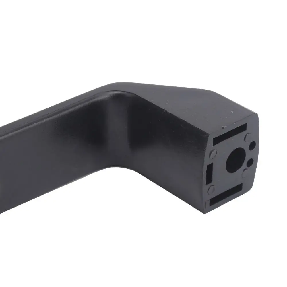 2 pcs 150mm / 120mm Hole Centers Plastic Pull Handle / Grab Handle 8.5mm Mounting Hole Diameter Nylon Machine Tool Handle Black